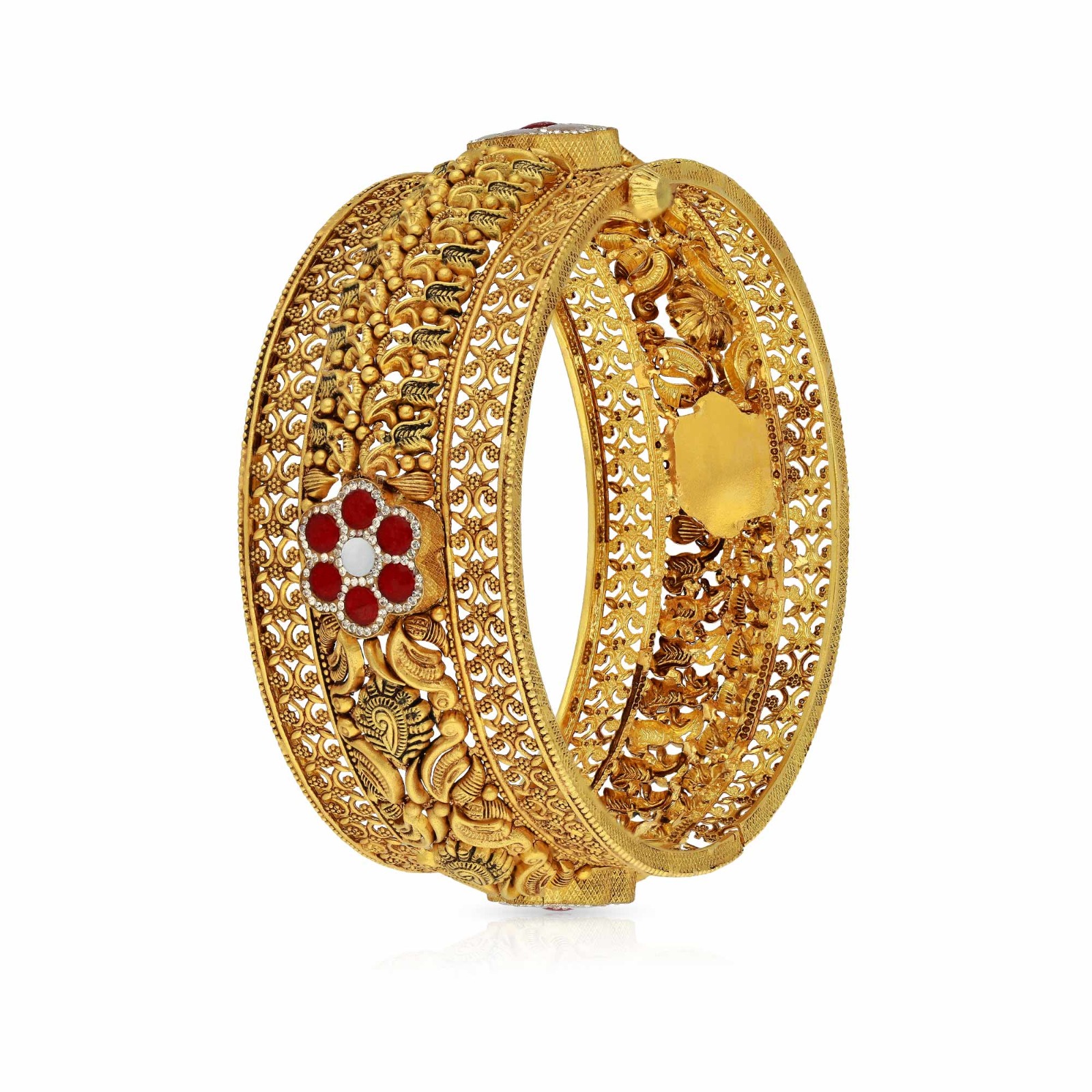 Jaali Filigree Kada Pair